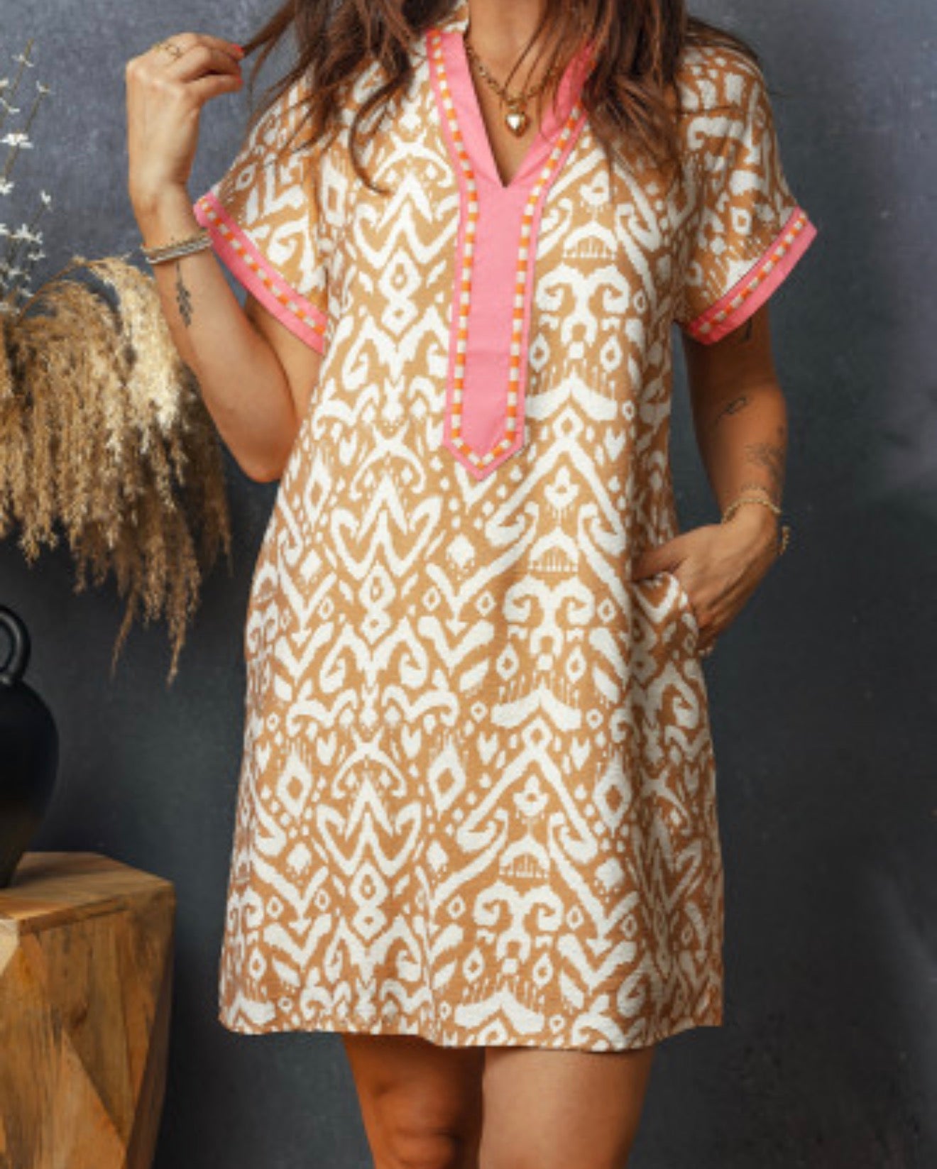 Coral Crush Dress
