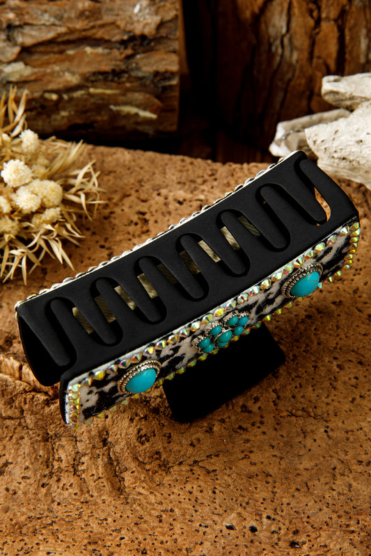 The Cowhide Cutie Clip