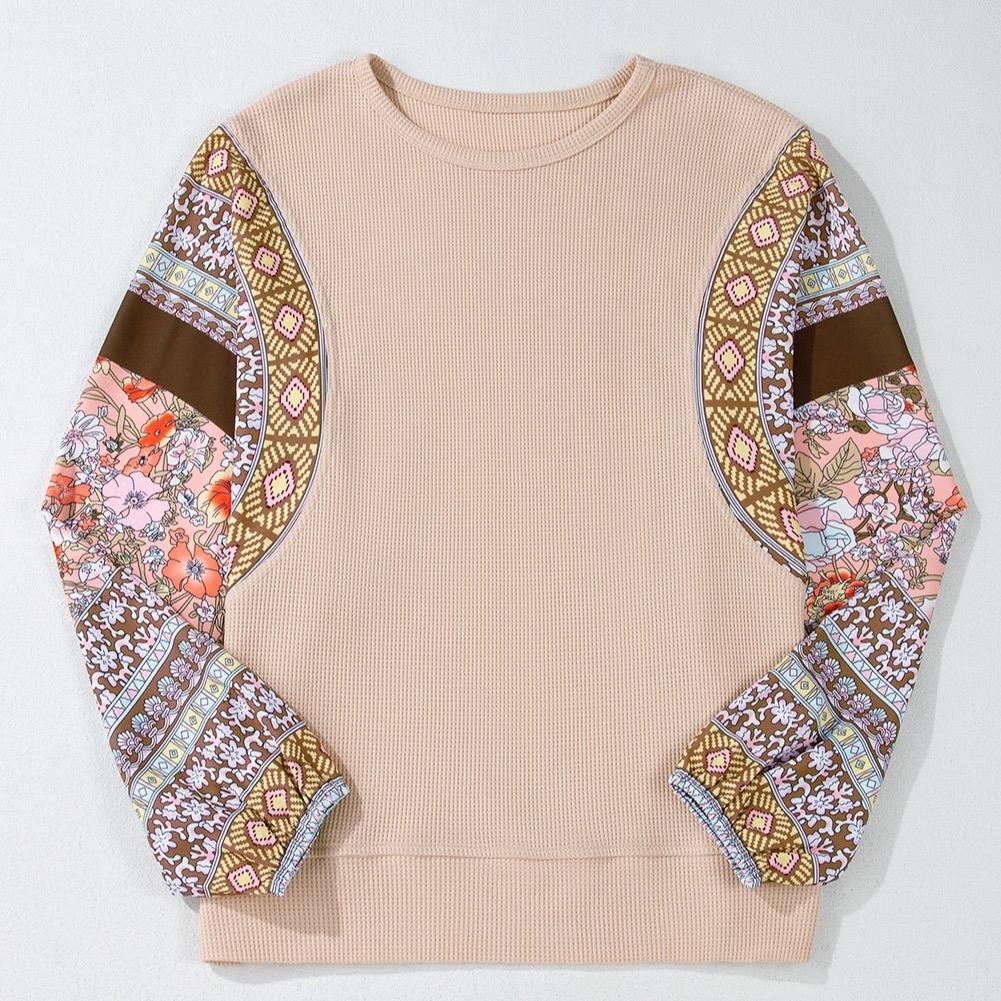 Flower Accent Chic Top