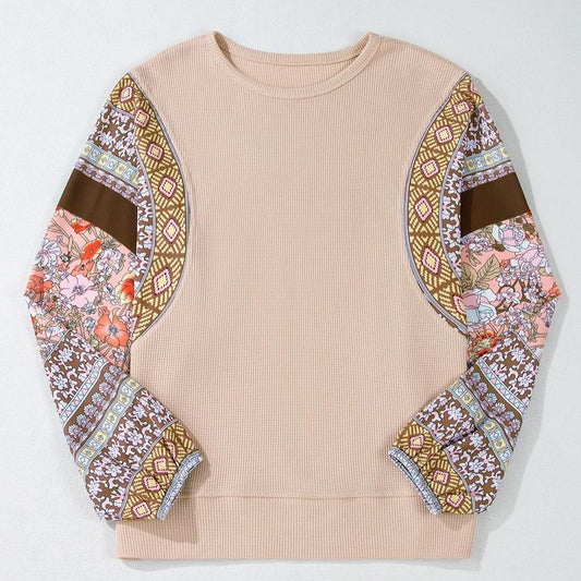 Flower Accent Chic Top
