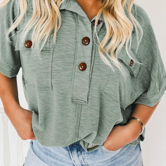 Sage & Stitch Pocket Blouse