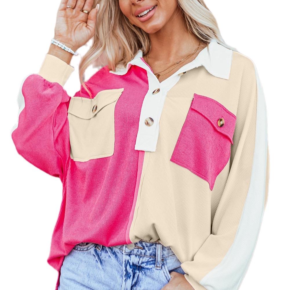 Blush Vanilla Color Block